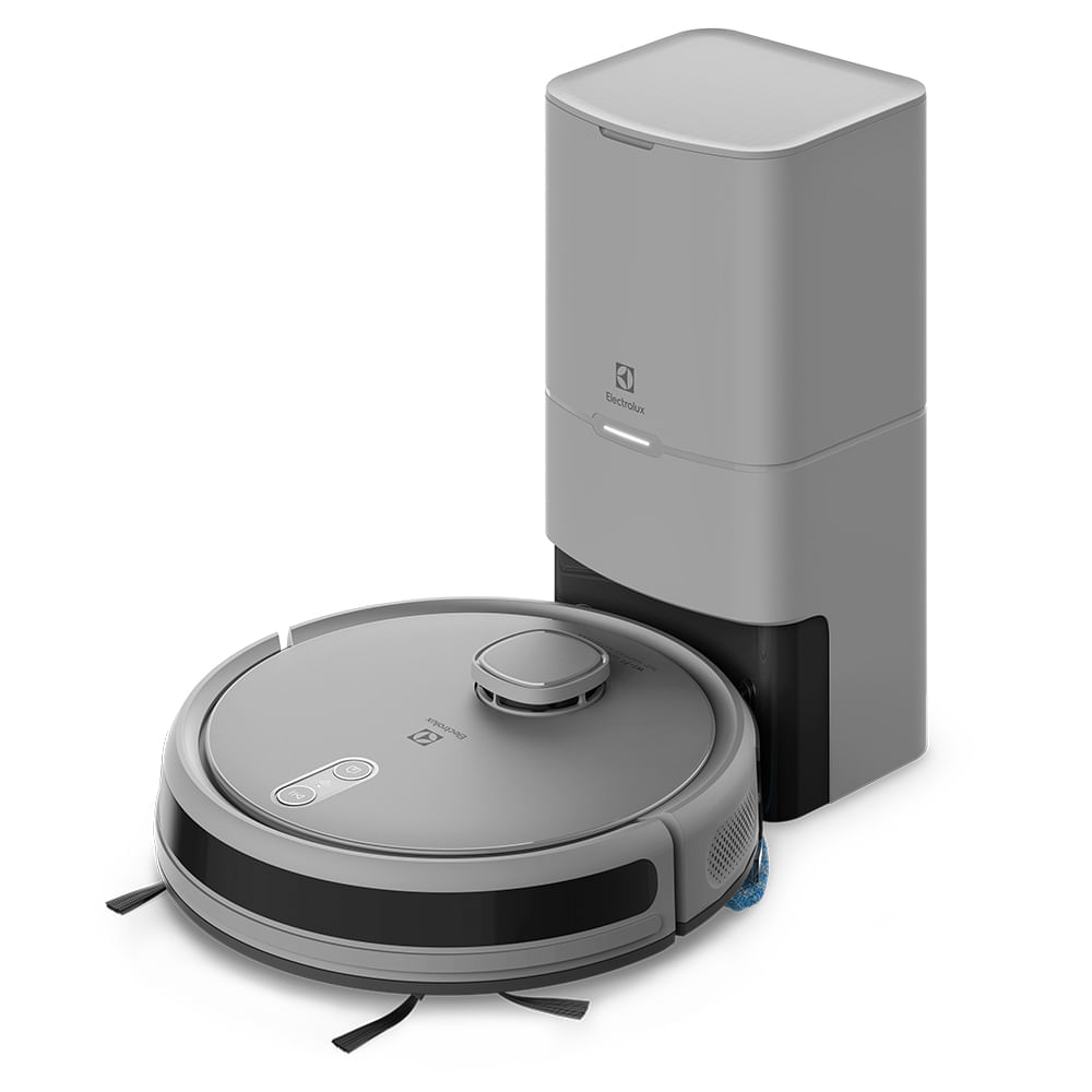 Aspiradora Robot Electrolux 4 en 1 Wi-Fi Experience Mapeo Inteligente y Base Autolimpieza ERB80