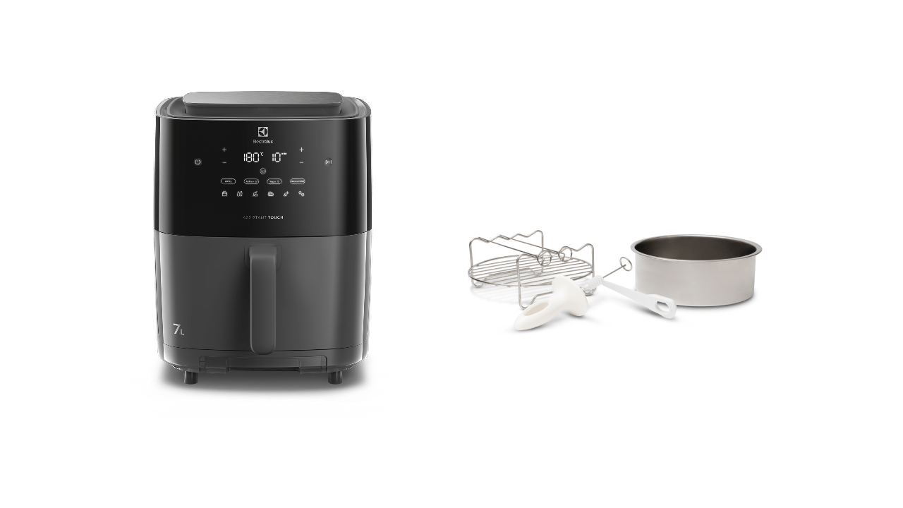 Combo Freidora de Aire (EAF180) + Set de Accesorios Gratis