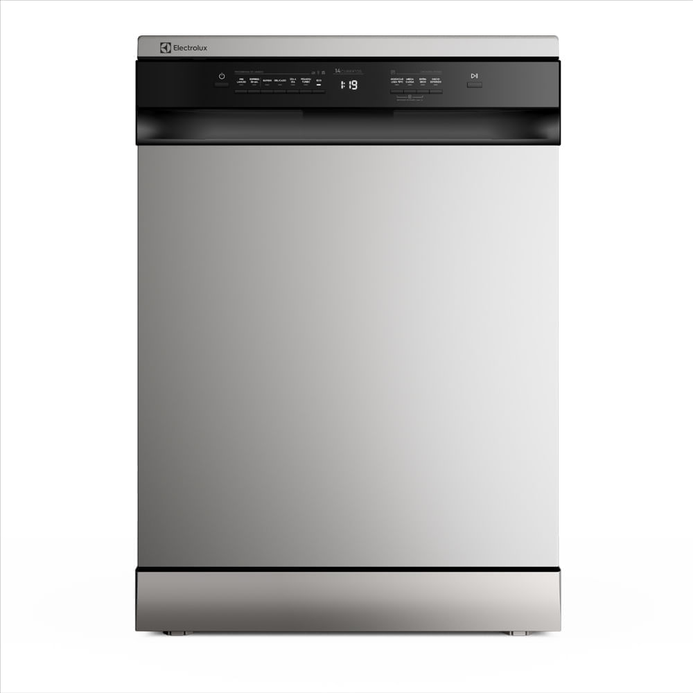 Lavavajillas Electrolux 14 Cubiertos con Programa Rápido y Modo ECO Acero Inoxidable LS14E