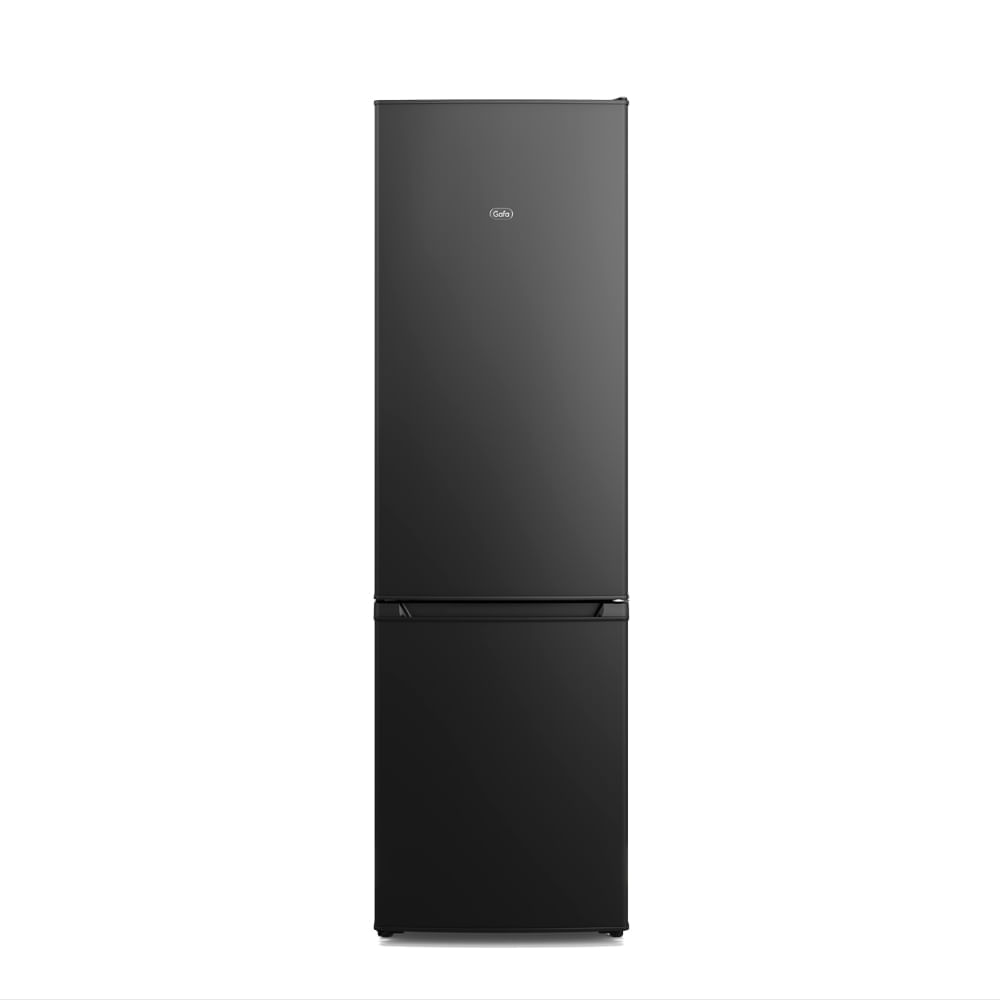 Heladera Gafa 265L Bottom Freezer Puerta Reversible Negra HGBF270N
