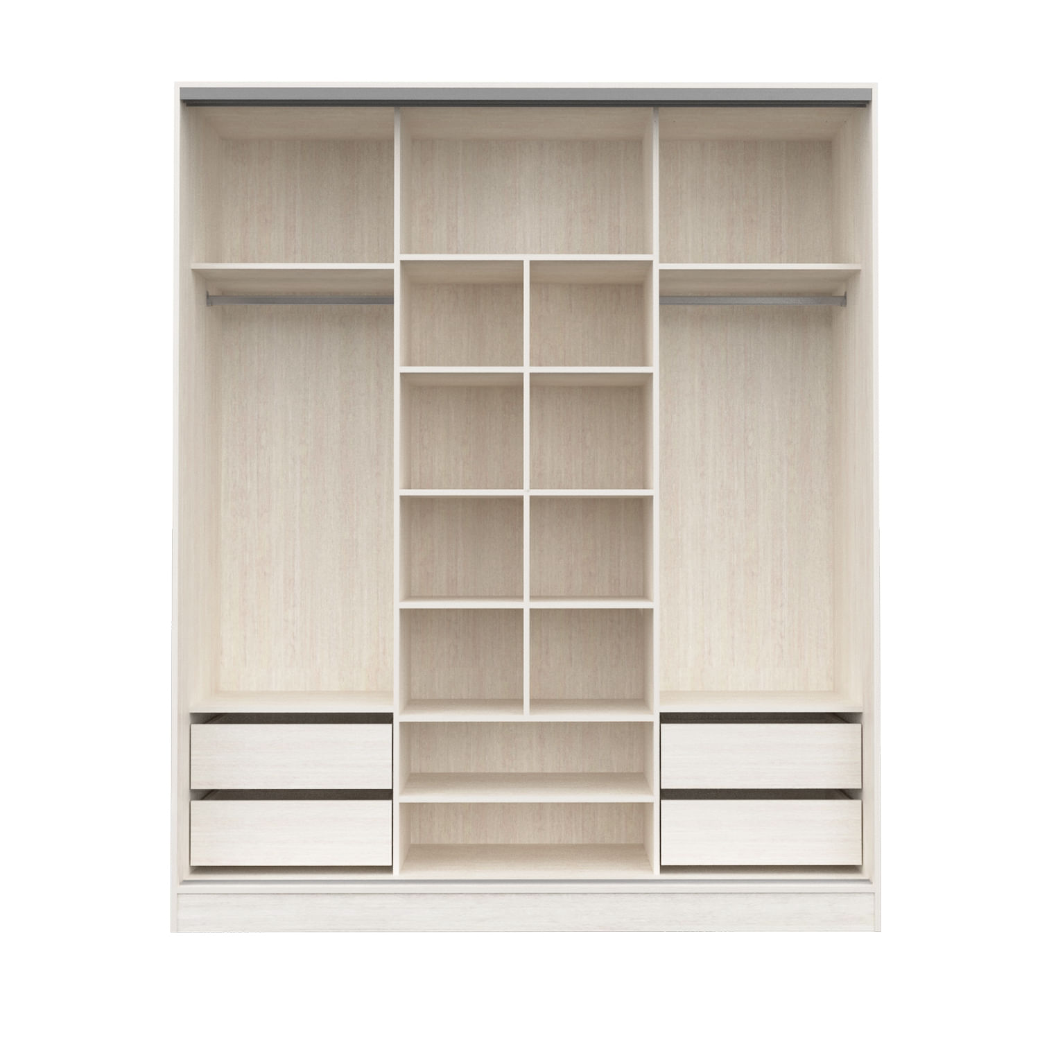 Placard Mosconi Premium 3 puertas corredizas 1.80 m Venezia