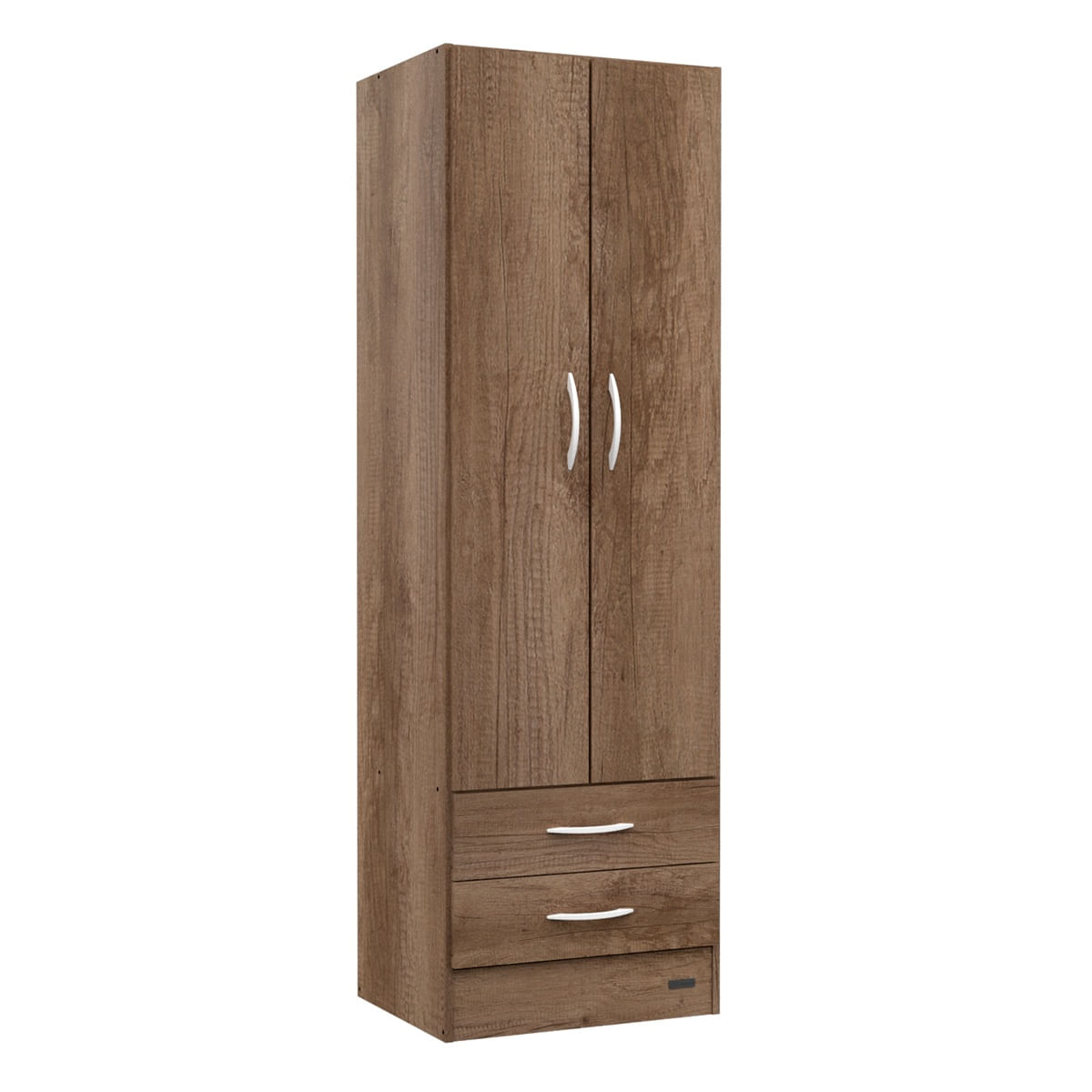 Placard Mosconi Pack 2 puertas 2 cajones Gris