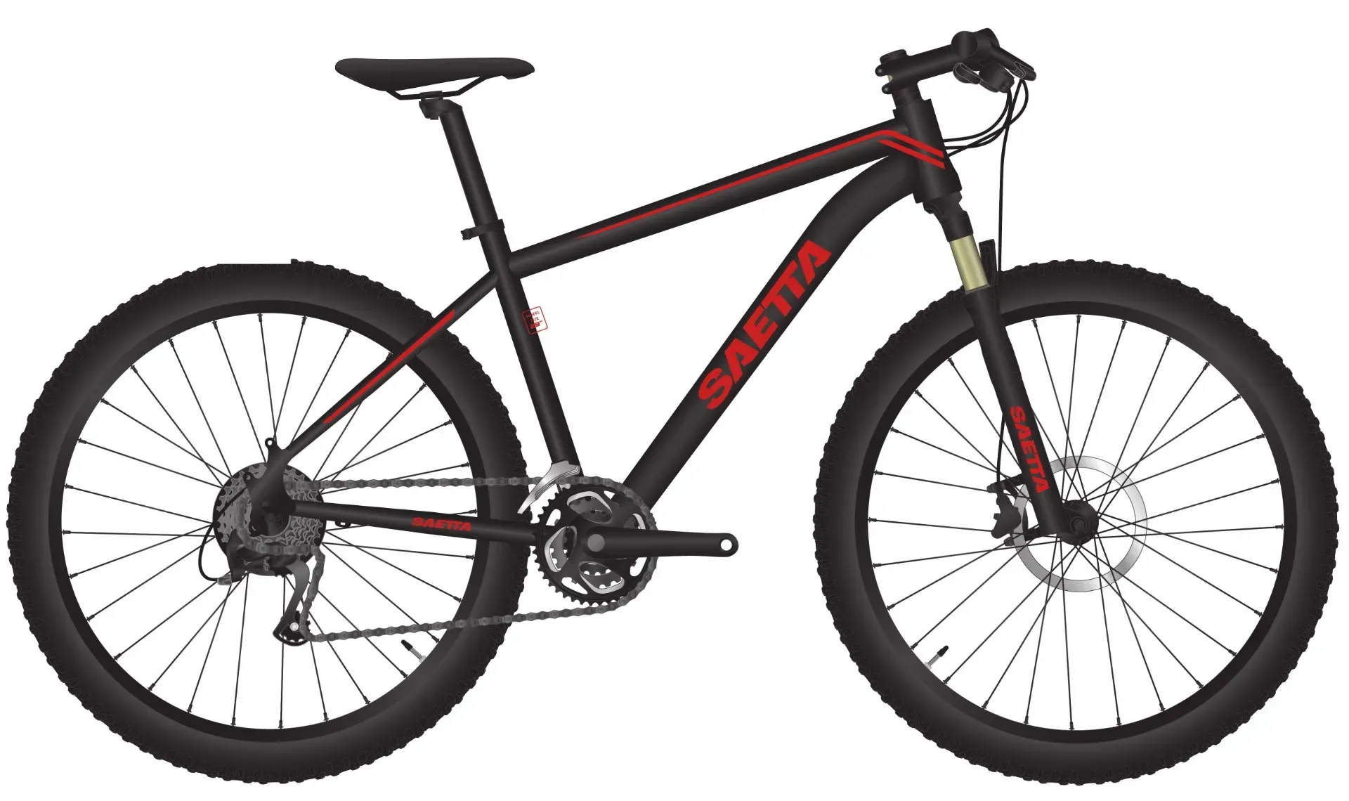 Bicicleta R29 Saetta Alloy 21v Shim Aluminio azul y blanco