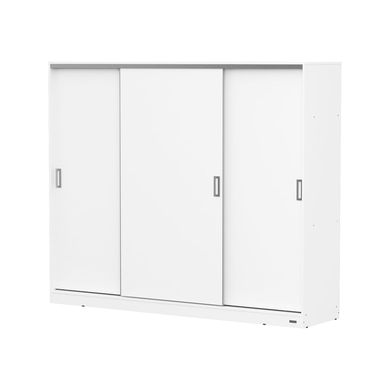 Placard Mosconi Dakar 3 puertas corredizas 2.20 m guía suave Blanco Mate