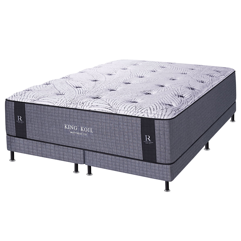 Conjunto Sommier y Colchón de resortes King Koil Lexington Super King 200x200 cm