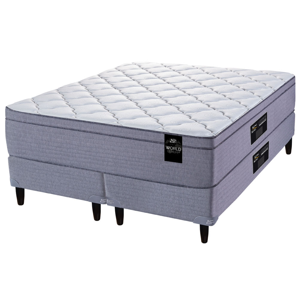 Conjunto Sommier y Colchón de espuma King Koil Bradford King Size 180x200 cm