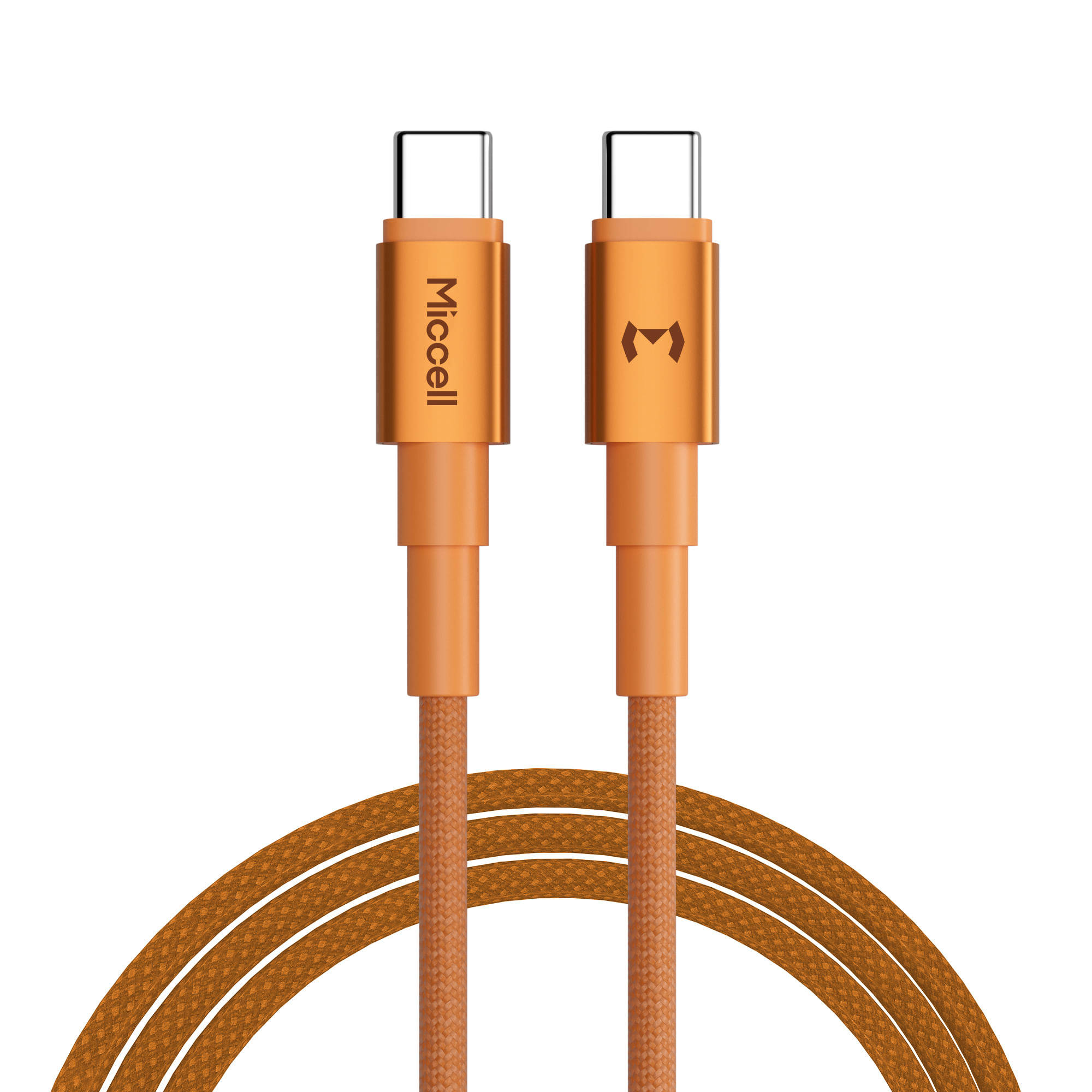 Cable Miccell VQ-D34 Tipo-C60w Naranja