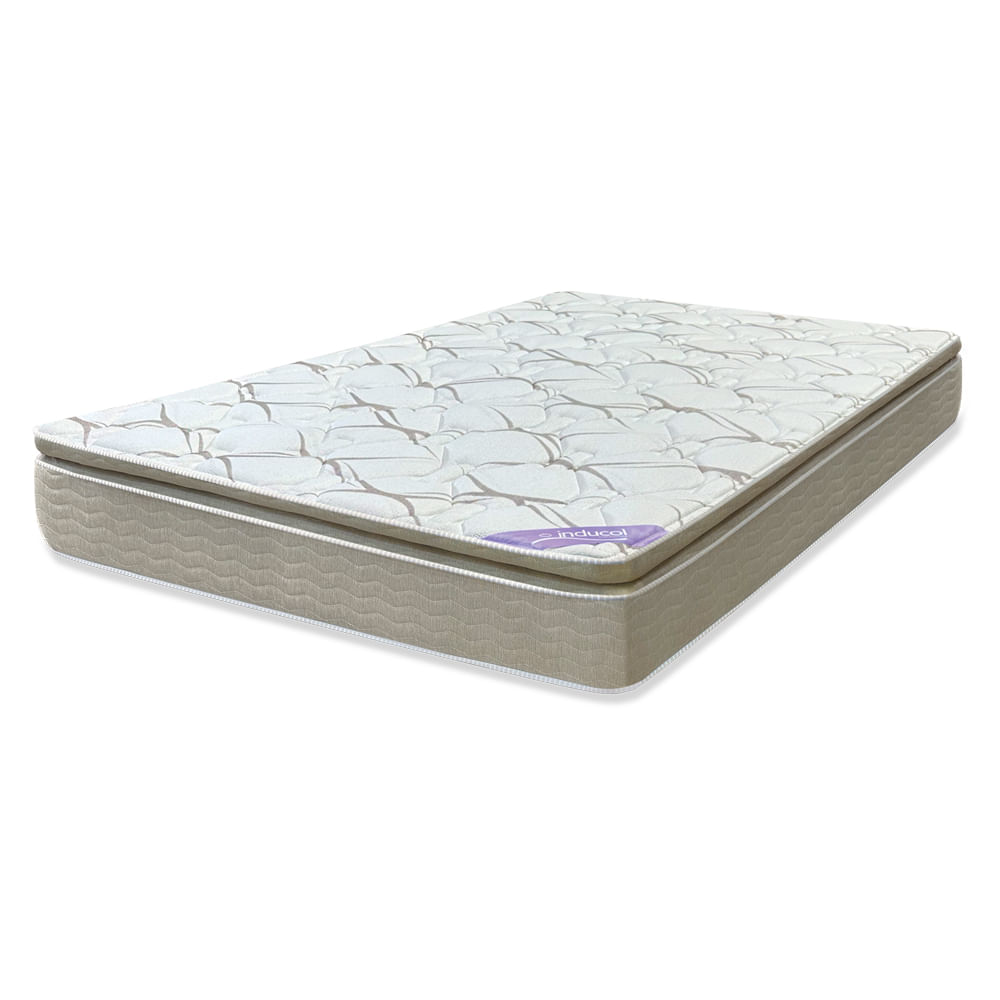 Colchón de resortes Inducol Pocket Extra Comfort de 2 plazas 140x190 cm