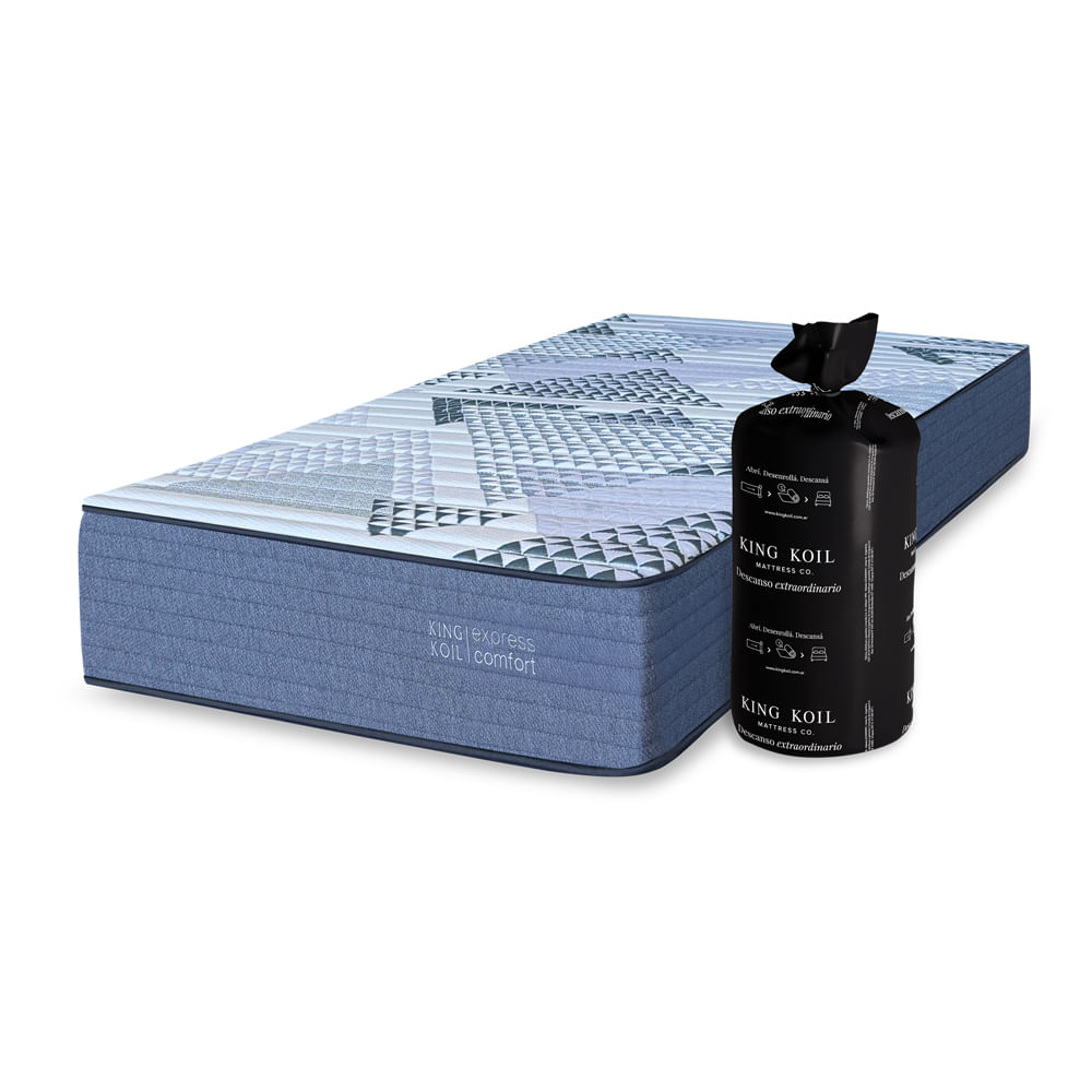 Colchón compactado de espuma King Koil Grand Comfort de 1 plaza 80x190 cm