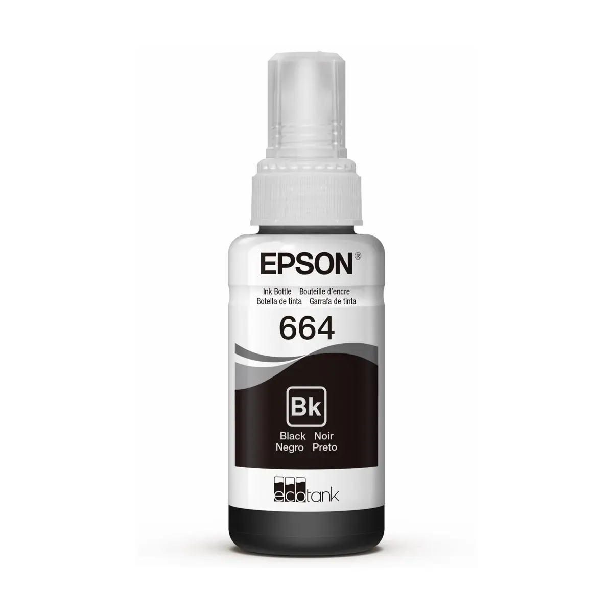Botella Epson T664120-AL Negra