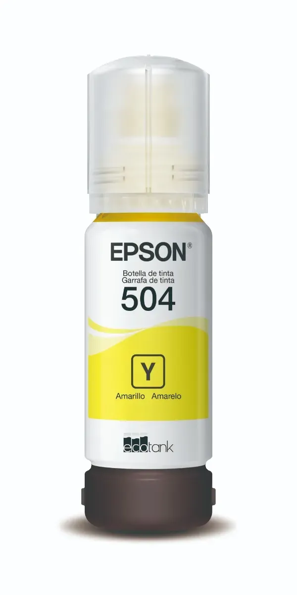 Pack de tres botellas color de la serie T504 Epson