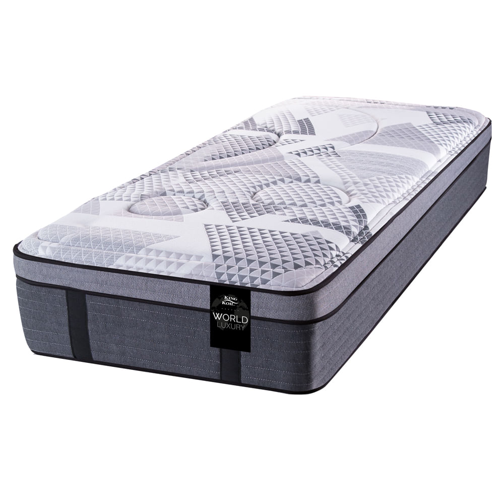 Colchón de resortes King Koil 120 Gold Luxury Pocket de 1 1/2 plazas 100x200 cm