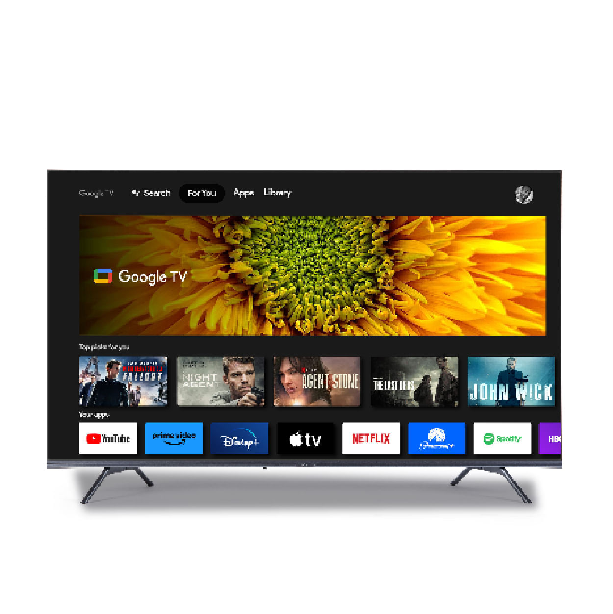 Smart TV LED 50" BGH B5026US6G 4K
