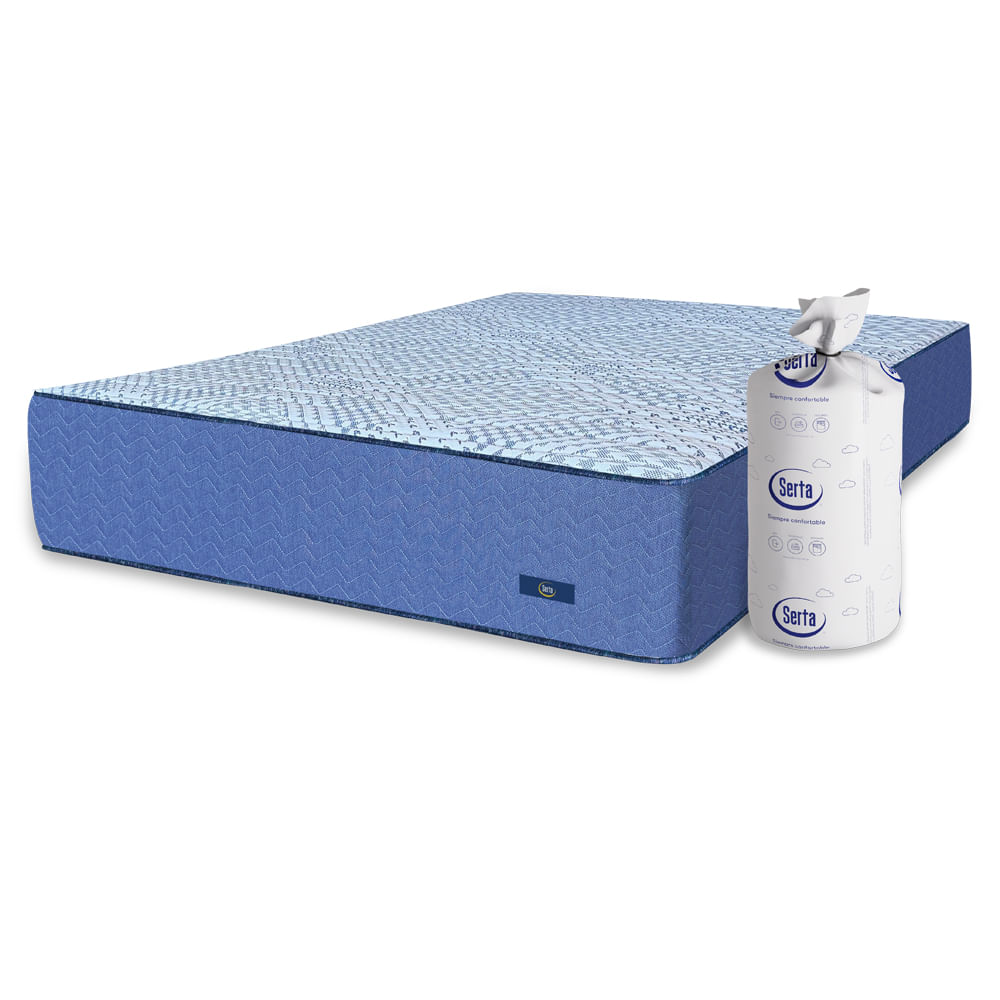 Colchón compactado de resortes Serta Supreme Pocket de 2 plazas 140x190 cm