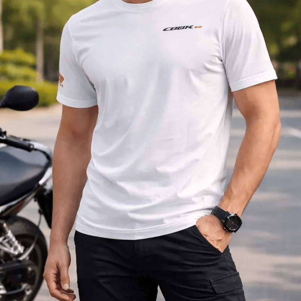 Remera Honda CB190 White M