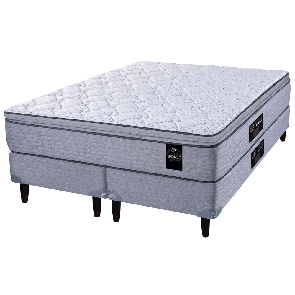 Conjunto Sommier y Colchón de resortes King Koil Kensington King Size 200x200 cm