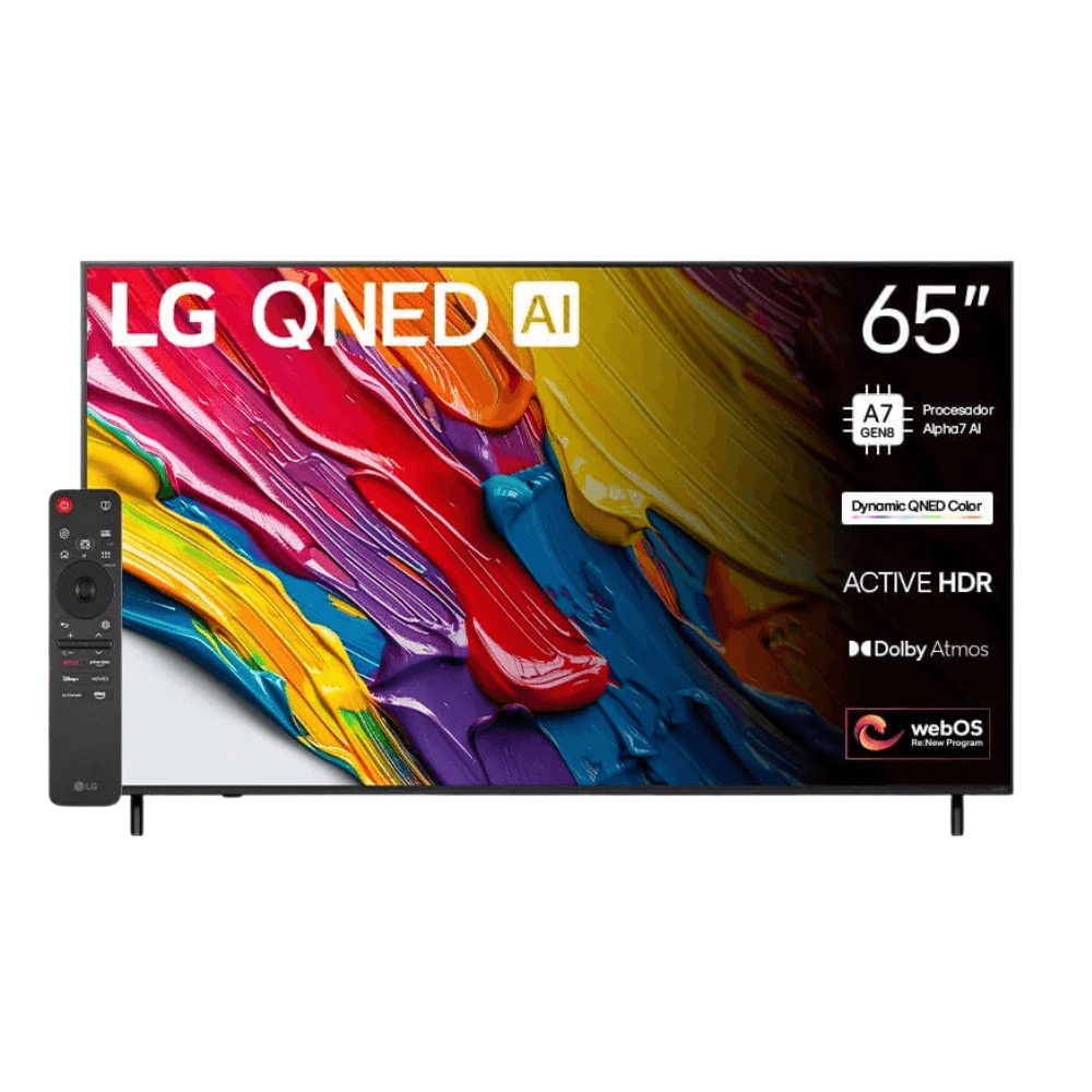 Smart TV LED 65" LG 9165QNED82ASG Ultra HD webOS Qned