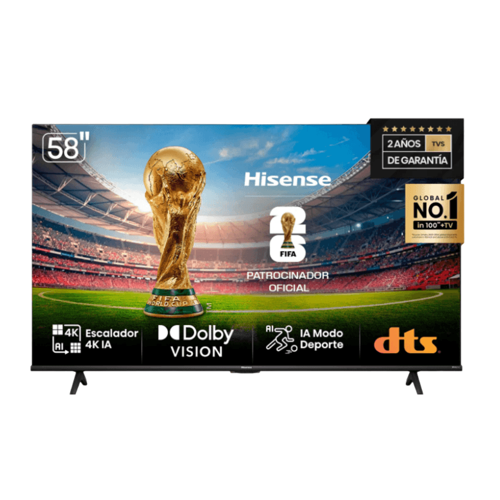 Smart TV LED 58" Hisense SMART VIDAA