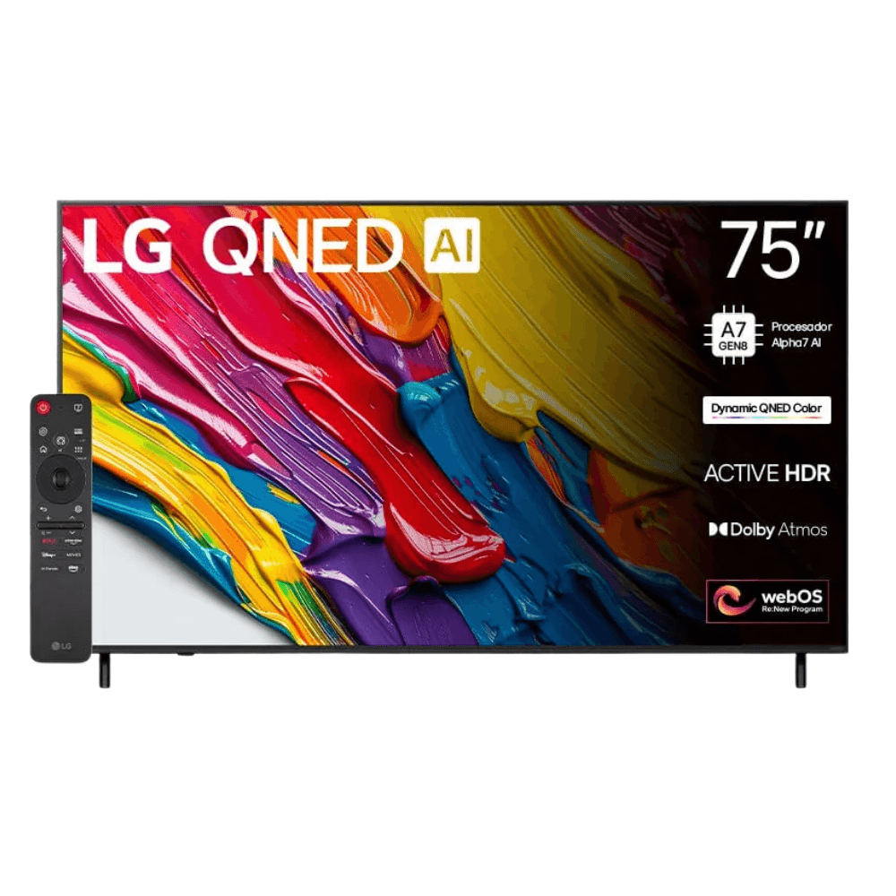Smart TV LED LG 75'' 75QNED82ASG NEO QNED