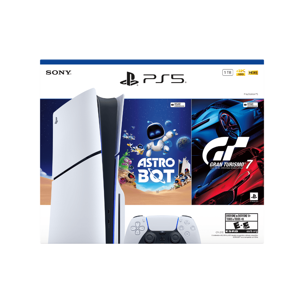 Consola Sony PlayStation 5 PS5 Edición Estándar Bundle 2 LATAM