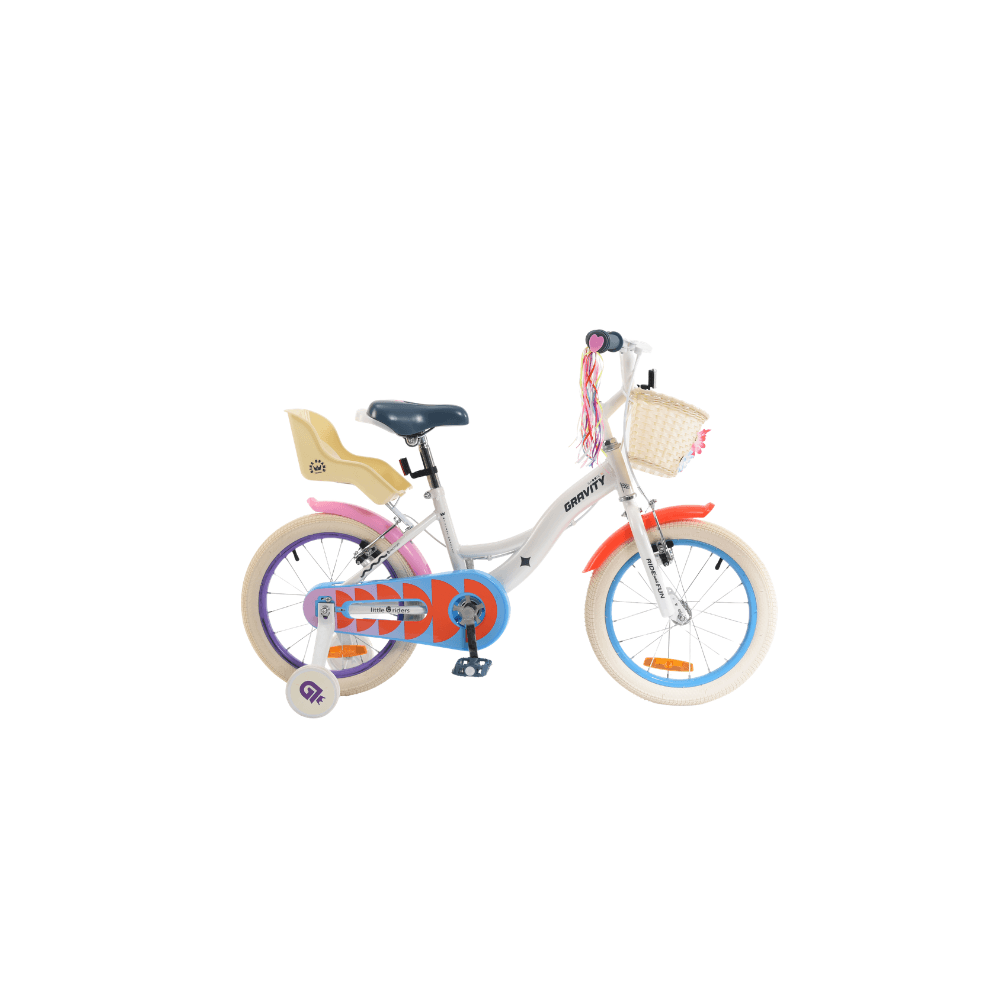 Bicicleta Gravity R16 baddie crema