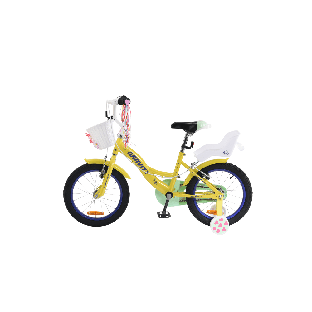 Bicicleta Gravity R16 baddie amarillo
