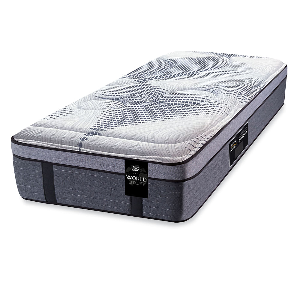 Colchón de resortes King Koil 120 Gold Luxury Pocket de 1 plaza  90x190 cm