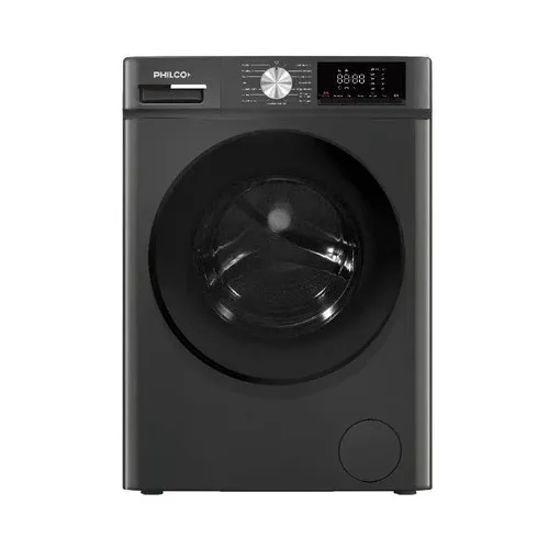 Lavarropa Philco PHLF112DGN 11kg 1400RPM CF OSC Inverter plateado