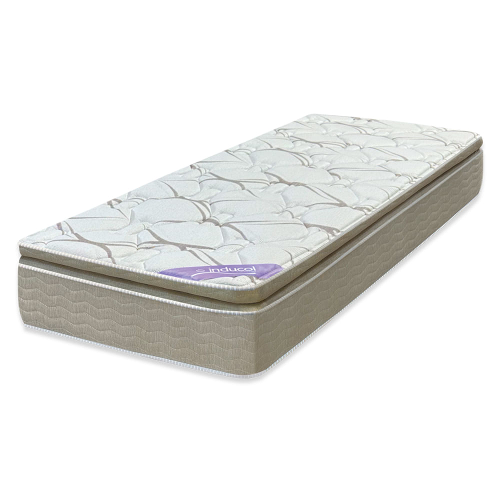 Colchón de resortes Inducol Pocket Extra Comfort de 1 1/2 plazas 100x190 cm