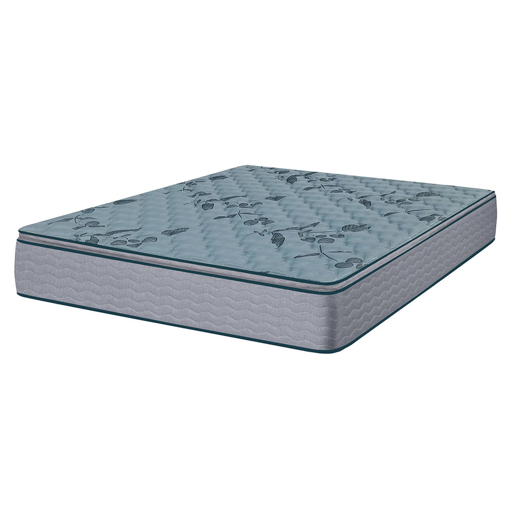 Colchón de resortes Zafiro Imori de 2 plazas 140x190 cm