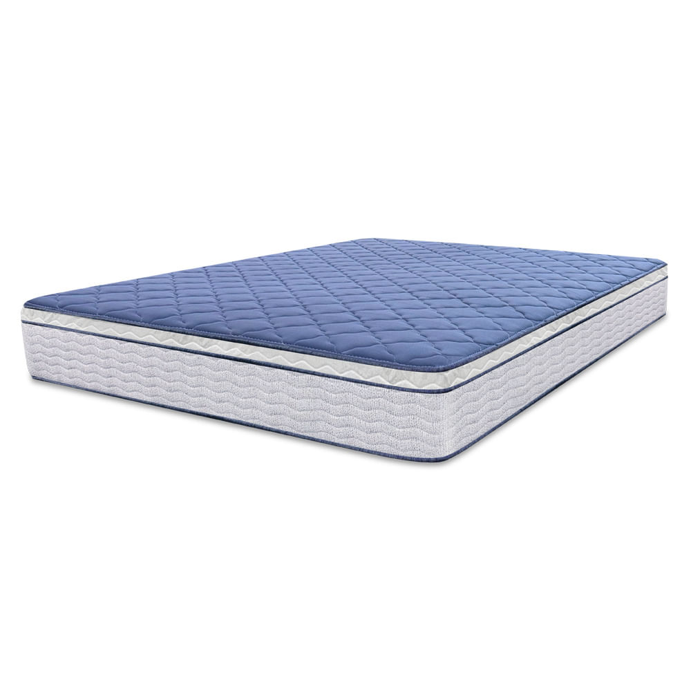Colchón de resortes Zafiro Cobalt de 2 plazas 140x190 cm