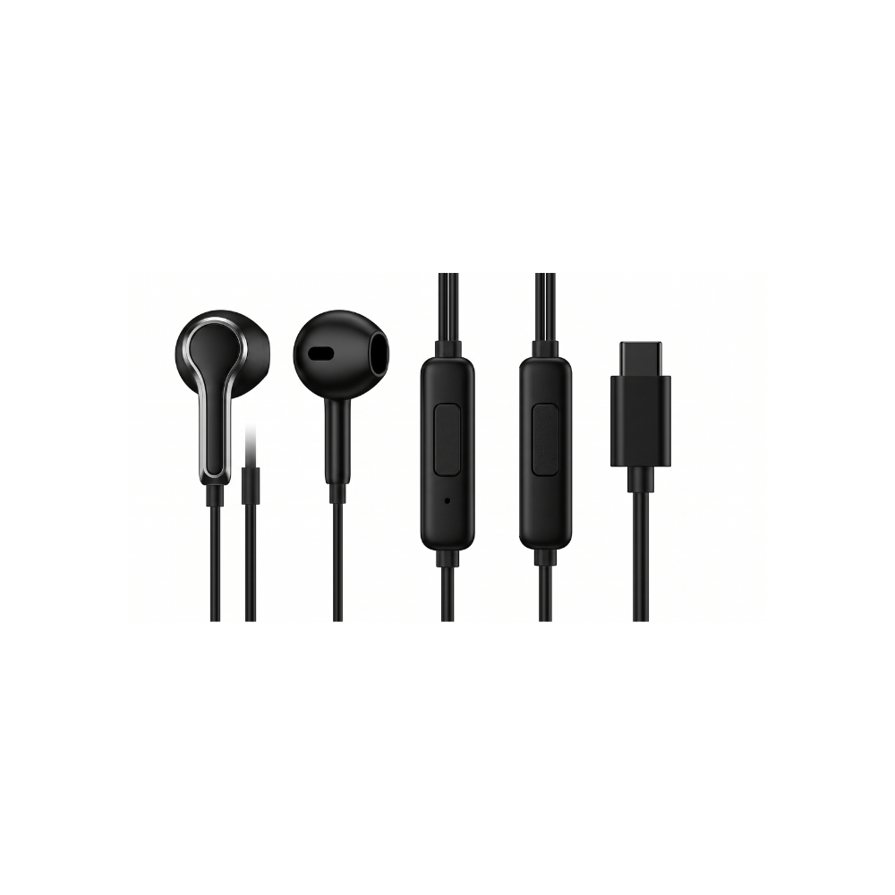 Auriculares Miccell VQ-H67 Tipo C Negro