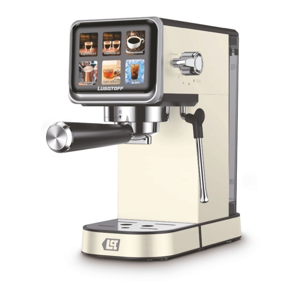 Cafetera Espresso Lüsqtoff LQ-EX008 Digital Cream
