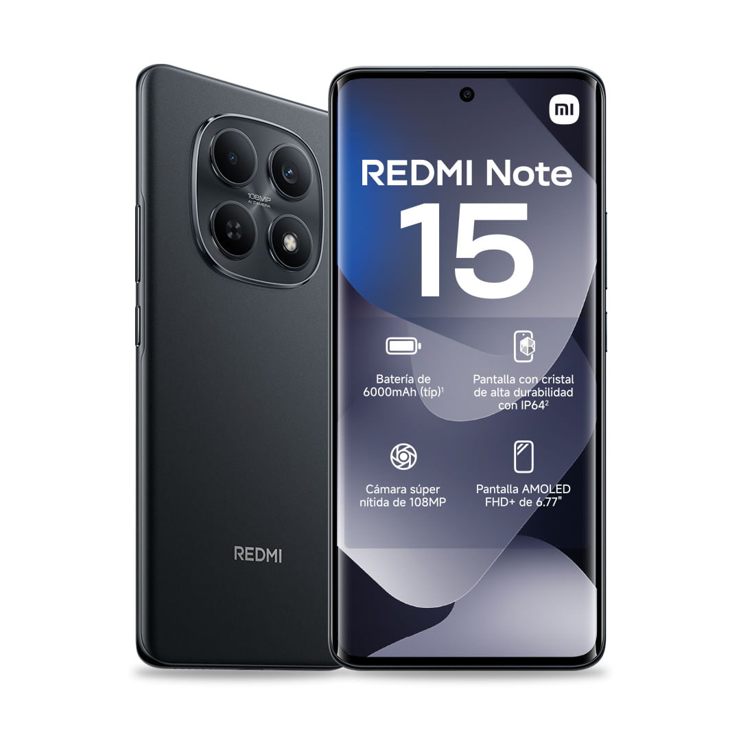 Celular Xiaomi Redmi Note 6.6" 15 8  GB 256 GB Black (P7L)