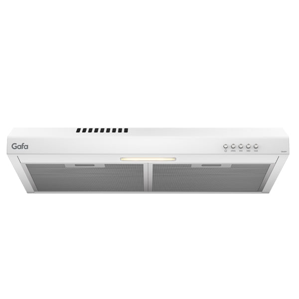 Extractor Gafa 60cm Alto Poder de Succión y 3 Velocidades Blanco DG6SW