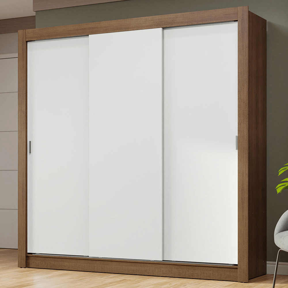 Placard Madesa Nobre Ropero 3 Puertas Corredizas 170x205x51 11936E