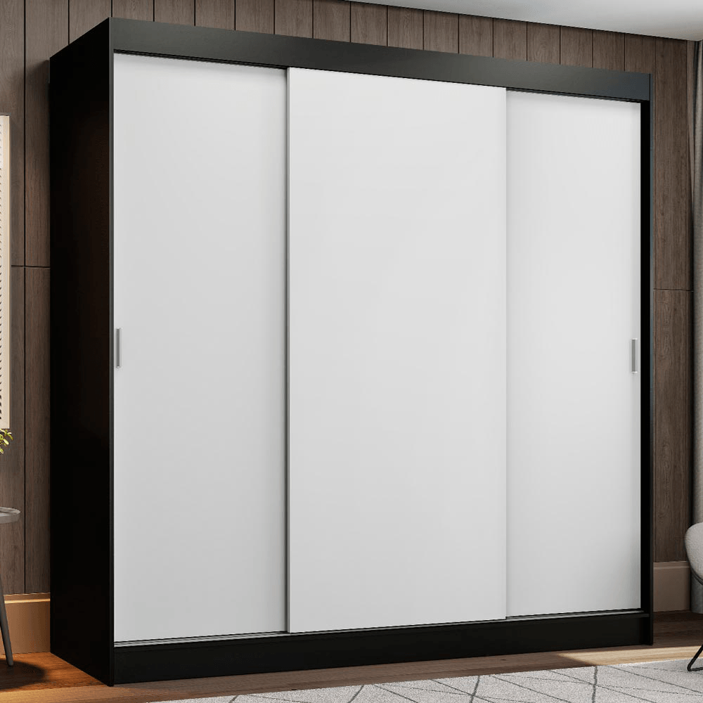 Placard Madesa Reno 3 Puertas Corredizas 180 x 205 CM 109577