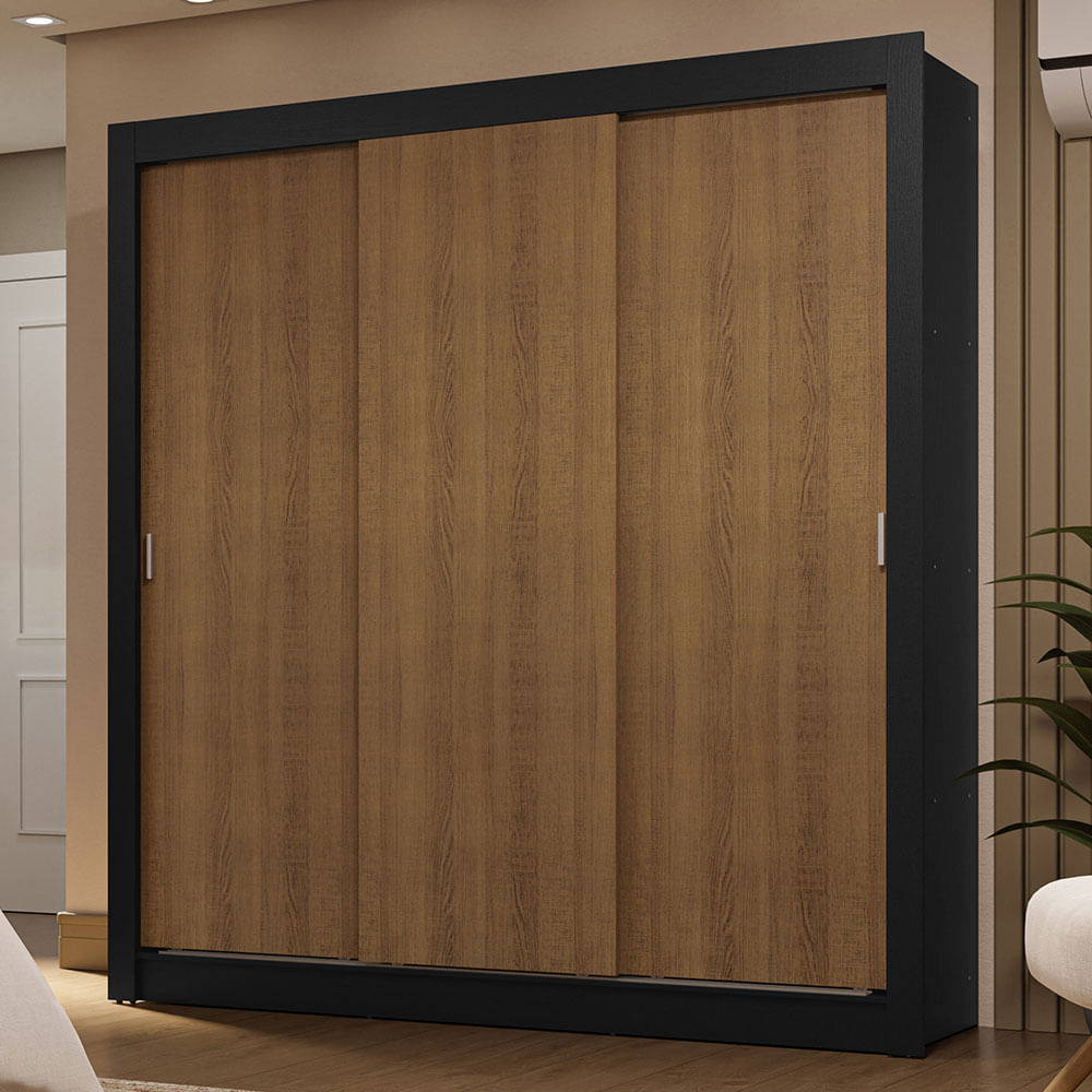 Placard Ropero 3 Puertas Corredizas Madesa Sublime 1193D82G