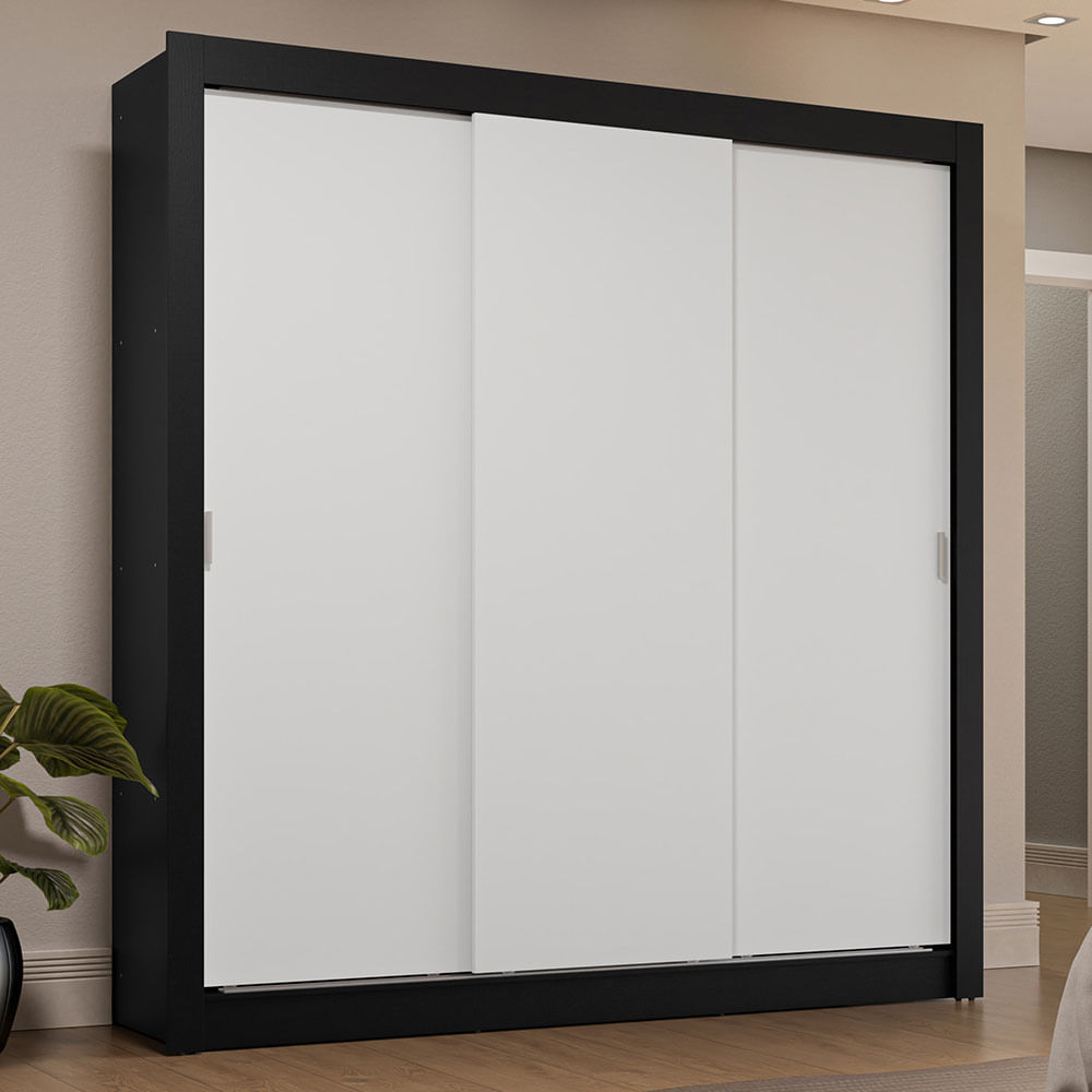 Placard Ropero 3 Puertas Corredizas Madesa Sublime 1193774G