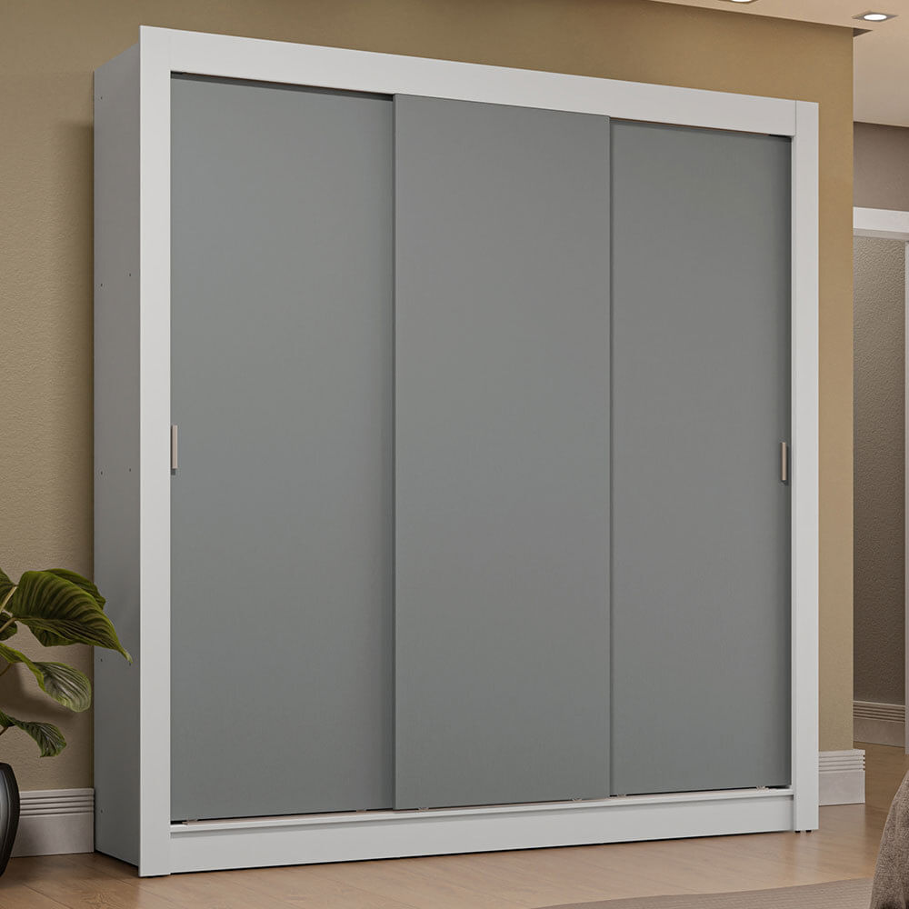 Placard Ropero 3 Puertas Corredizas Madesa Sublime 1193F84G