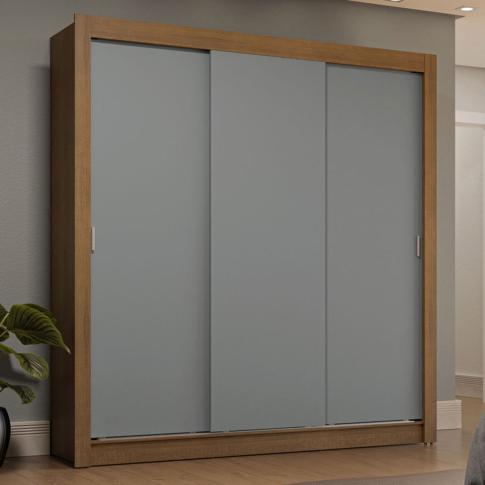 Placard Ropero 3 Puertas Corredizas Madesa Sublime 1193F94G