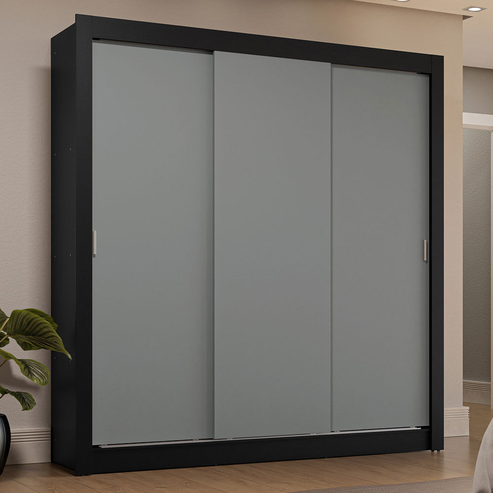 Placard Ropero 3 Puertas Corredizas Madesa Sublime 1193H94G