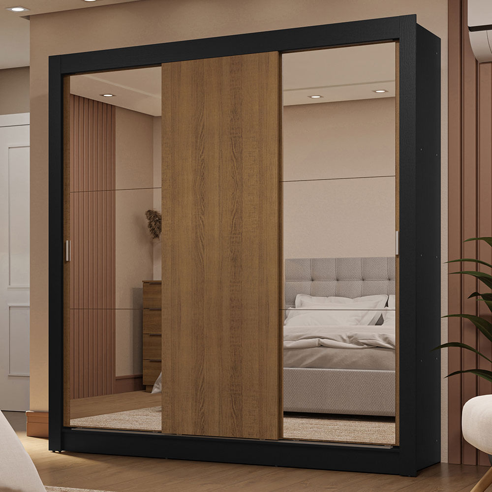 Placard Ropero 3 Puertas Corredizas Madesa Sublime 1193D82E2G