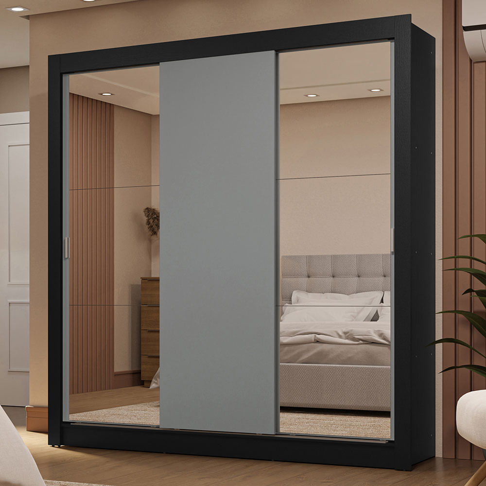 Placard Ropero 3 Puertas Corredizas Madesa Sublime 1193H92E2G