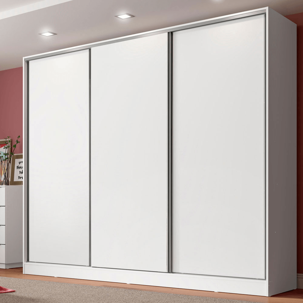 Placard 100% Mdf Madesa Royale 3 Puertas Corredizas