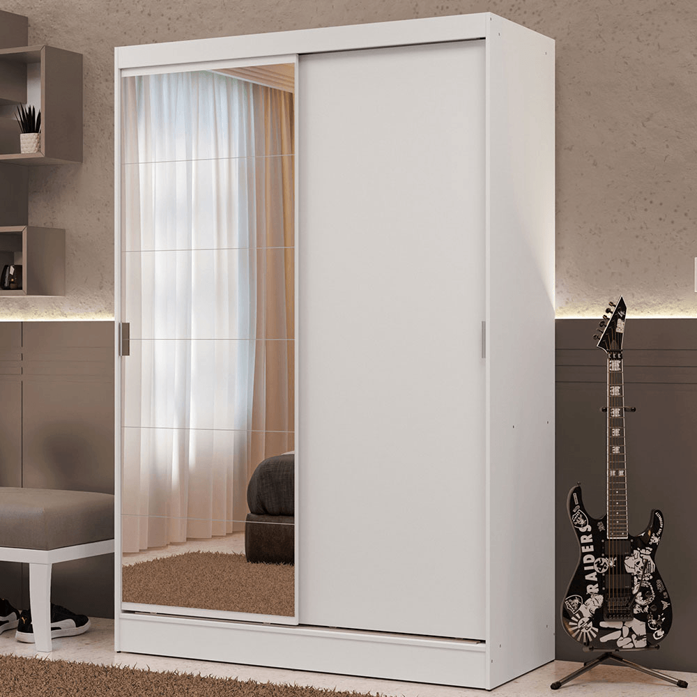 Placard Madesa Luke 2 Puertas Corredizas 1 Espejo