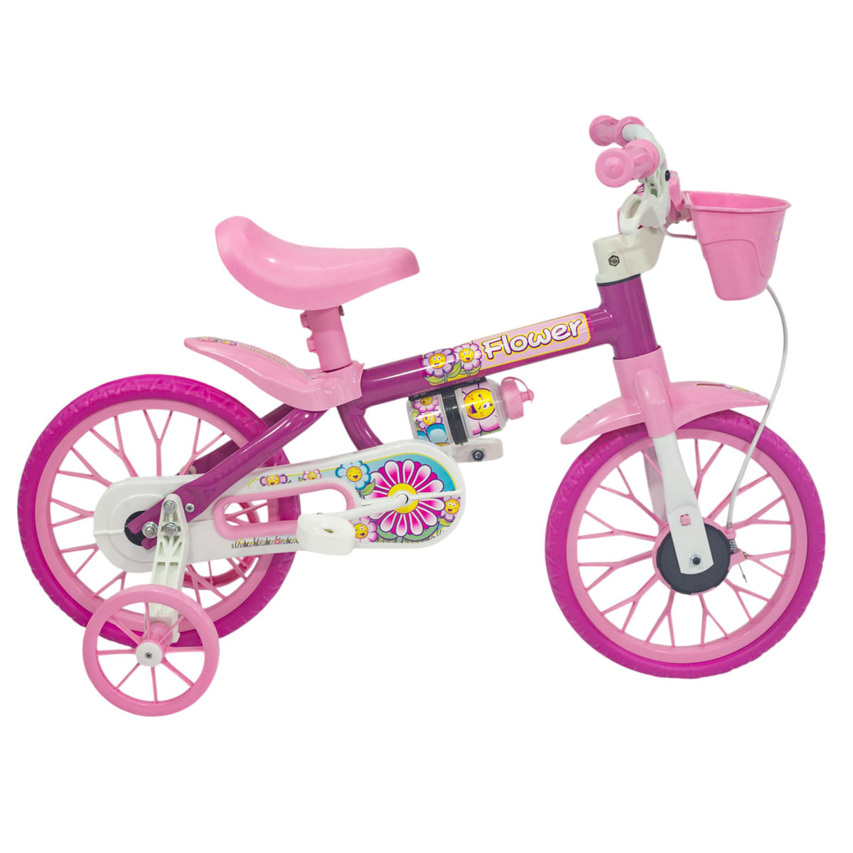 Bicicleta Nathor R12 Flower Rosa