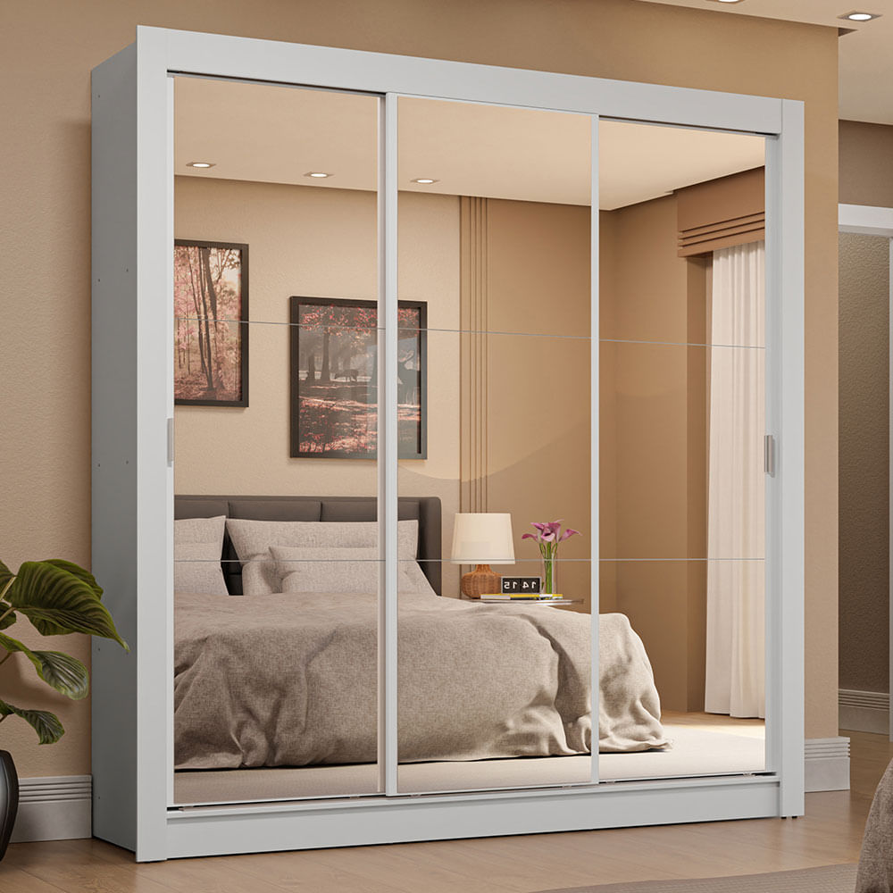 Placard Ropero 3 Puertas Corredizas Madesa Sublime 1193093E4G