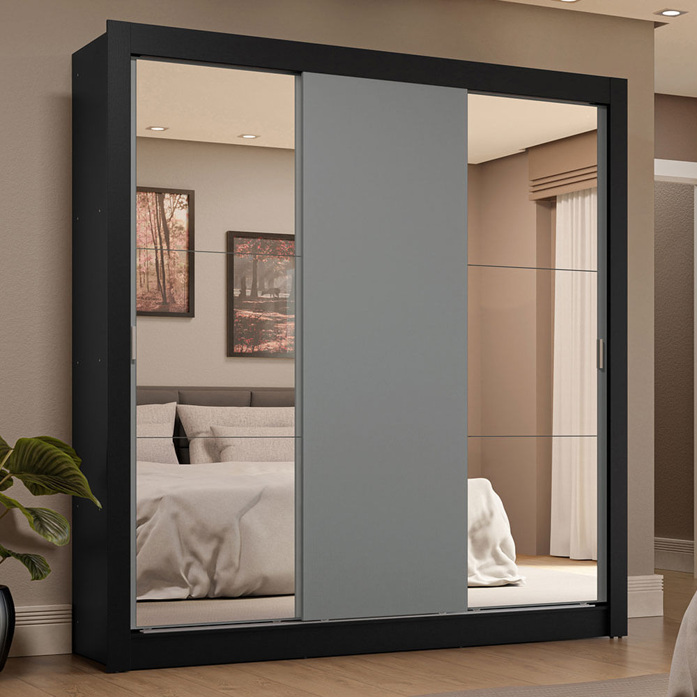 Placard Ropero 3 Puertas Corredizas Madesa Sublime 1193H92E4G