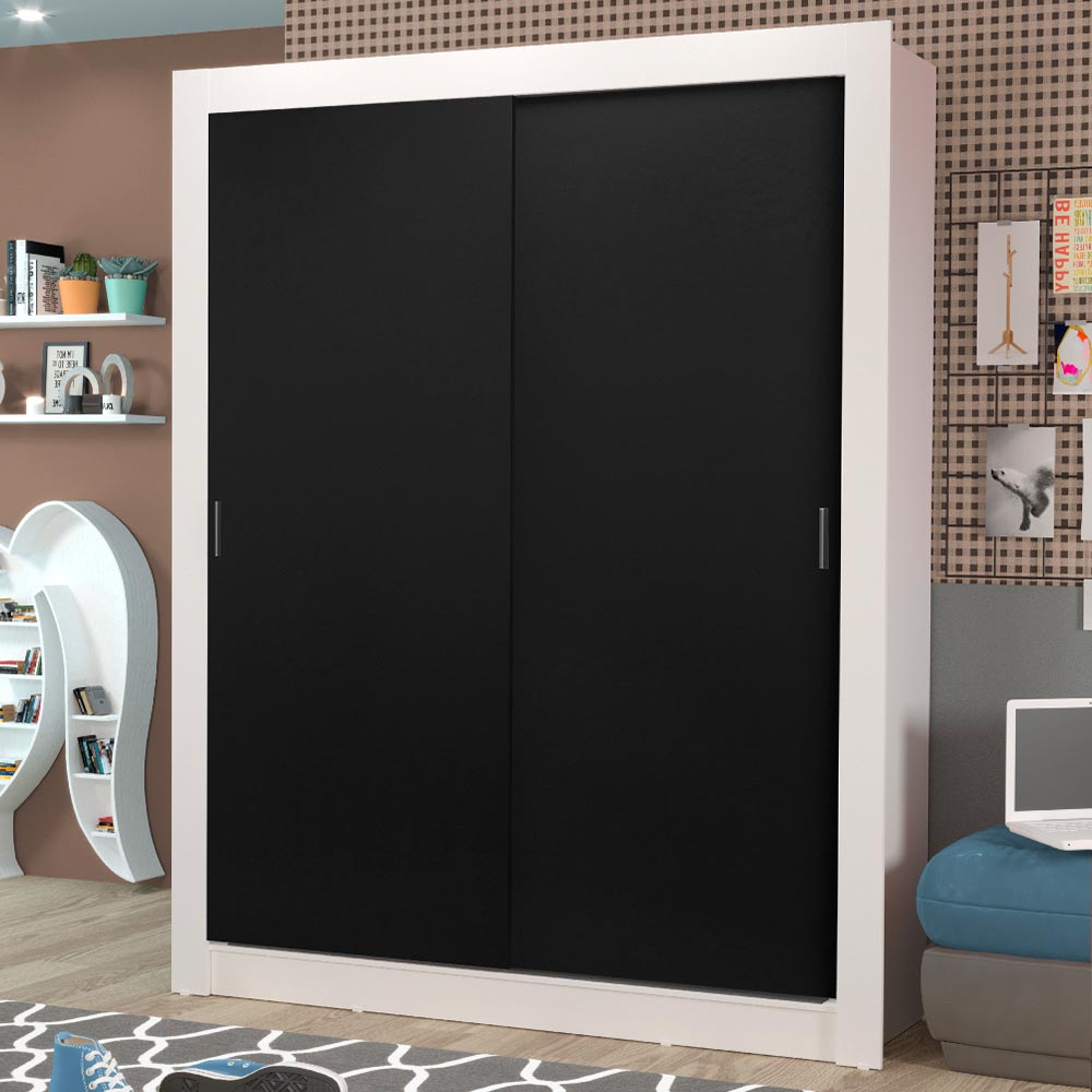 Placard Ropero Madesa Dallas Puertas Corredizas 4 Cajones 1094734G